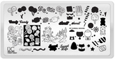 I Want Candy - Uber Chic Mini Stamping Plate